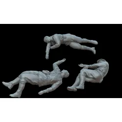 White Stork Miniatures F72106 1/72 Wwii Soviet Soldiers After Battle Resin Unassembled Unpainted