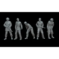 White Stork Miniatures F72115 1/72 German Soldiers Warsaw 1944 Resin Unassembled Unpainted