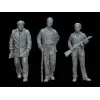 White Stork Miniatures F72120 1/72 Civilains With Weapons Budapest 1956 Resin Unassembled Unpainted