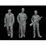 White Stork Miniatures F72120 1/72 Civilains With Weapons Budapest 1956 Resin Unassembled Unpainted