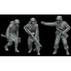 White Stork Miniatures F72121 1/72 German Soldiers Donetsk Campaign Resin Unassembled Unpainted