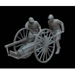White Stork Miniatures F72153 1/72 Wwi French Soldiers Transporting Wounded Man Resin Unassembled Unpainted