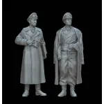 White Stork Miniatures F72155 1/72 German Officers Ww2 Resin Unassembled Unpainted
