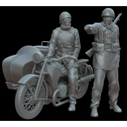 White Stork Miniatures M72007 1/72 Gnome-rhone Ax2 With French Crew Resin Kit