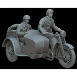 White Stork Miniatures M72009 1/72 Gnome-rhone Ax2 With French Crew Resin Kit