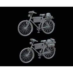 White Stork Miniatures M72011 1/72 German Military Bikes 2pcs Resin Kit