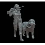 White Stork Miniatures P72005 1/72 Post Apocalypse Miniature Friends With Masks Resin Kit