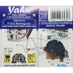 Yahu Model Yma2416 1/24 P-51d Late For Airfix Accessories For Aircraft