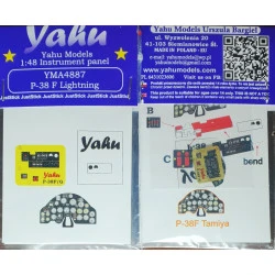 Yahu Model Yma4887 1/48 P-38 F Lightning For Tamiya Accessories Aircraft