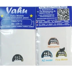 Yahu Model Yma7272 1/72 Me-109g-6 And Later For Az Model / Fine Molds Accessories Aircraft