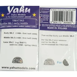 Yahu Model Yma7363 1/72 Spitfire I Early/Middle Ibg