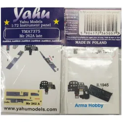 Yahu Model Yma7375 1/72 Me 262a Late Arma Hobby Accessories Kit