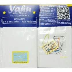 Yahu Model Yms7219 1/72 Ww 2 Seatbelts Su La Fighters Accessories For Aircraft