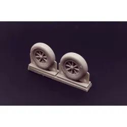 Brengun BRL48118 1/48 F4U Corsair Late Ribbed Thread late 50s Wheels set resin