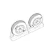 Brengun BRL72222 1/72 F4U Corsair Ribbed Thread late 50s Resin casted wheels