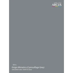 Arcus A431 Acrylic Paint Grigio Mimetico Camouflage Grey Saturated Color