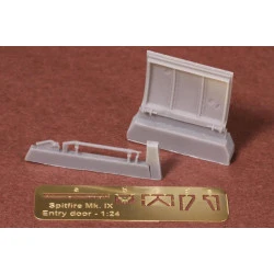 Sbs Buc-24008 1/24 Supermarine Spitfire Seafire Entrance Door For Airfix Kit Resin Photo Etched Model
