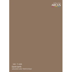 Arcus A528 Acrylic Paint 71 009 Dark Earth Saturated Color