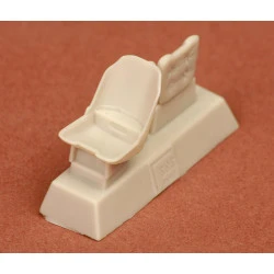 Sbs 48019 1/48 Focke Wulf Fw 190 Seats Without Harness X2 Resin Model Kit