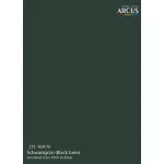Arcus A275 Acrylic Paint Rlm70 Schwarzgrun Black Green Saturated Color