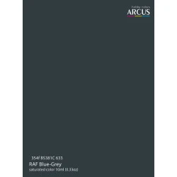 Arcus A354 Acrylic Paint Royal Air Force Raf Blue Grey Saturated Color