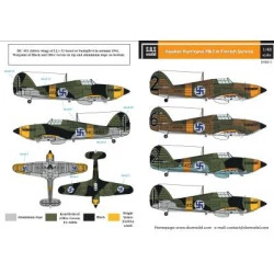 Sbs D48011 1/48 Hawker Hurricane Mk I Was In Finnish Service During Ww Ii For Airfix Hasegawa