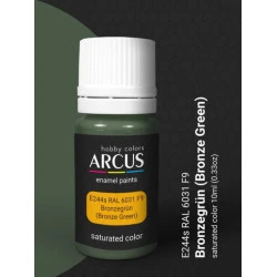 Arcus 244 Enamel Paint Ral 6031 F9 Bronzegrun Saturated Color 10ml
