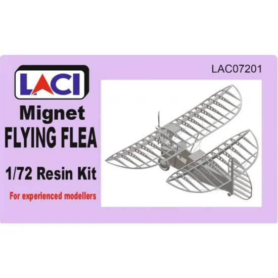 Laci 730001 1/72 Mignet Flying Flea Pou-du-ciel French Light Homebuilt Aircraft