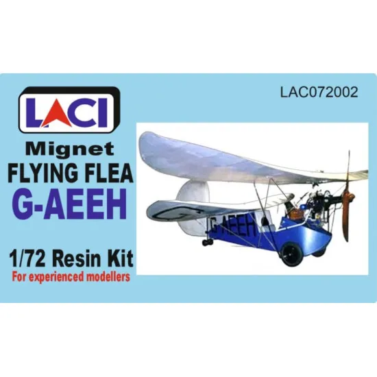 Laci 730002 1/72 Mignet Flying Flea G-aeeh Pou-du-ciel French Homebuilt Aircraft Laci 730002 1/72 Mignet Flying Flea G-aeeh Pou-du-ciel French Homebuilt Aircraft