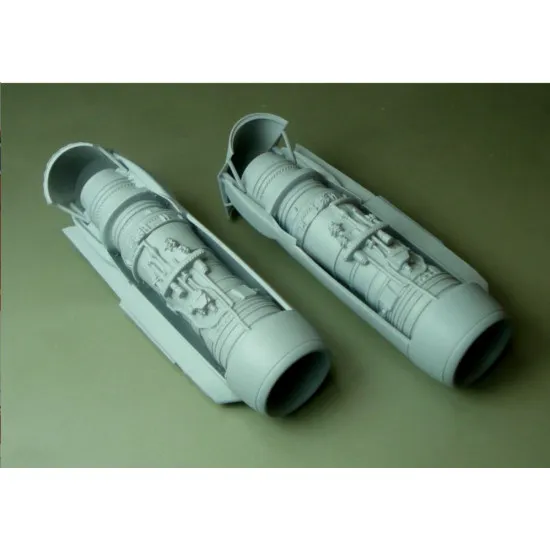 Laci 144010 1/144 D30-ku154 Tu-154m Engines 2pcs For Zvezda Kit Laci 144010 1/144 D30-ku154 Tu-154m Engines 2pcs For Zvezda Kit