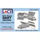 Laci 144011 1/144 Rolls Royce Dart 505/506 Vickers Viscount 70 Aircraft Engines 2pcs