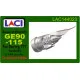 Laci 144023 1/144 General Electric Ge90-115 Engine For Boeing 777 Zvezda Resin