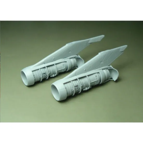 Laci 144028 1/144 D30-kp 76 Engines 2pcs For Ilyushin Il-76 Zvezda Kit