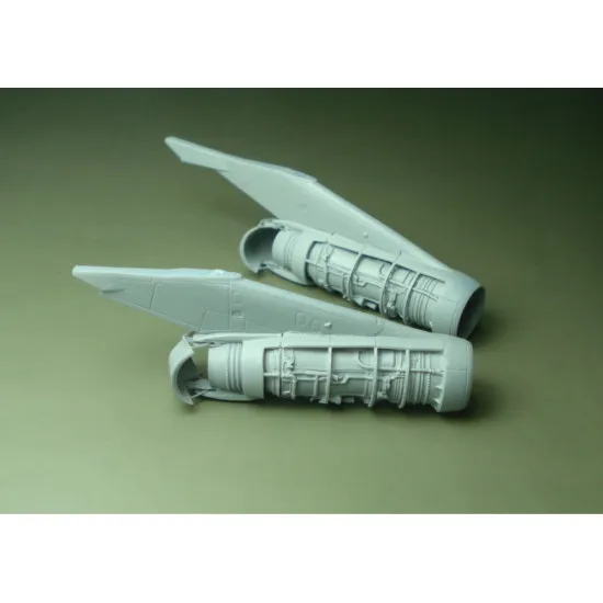 Laci 144028 1/144 D30-kp 76 Engines 2pcs For Ilyushin Il-76 Zvezda Kit