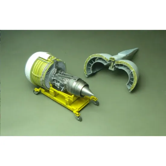 Laci 144037 1/144 General Electric Ge90-94 Engine For Boeing 777-200 With Stand