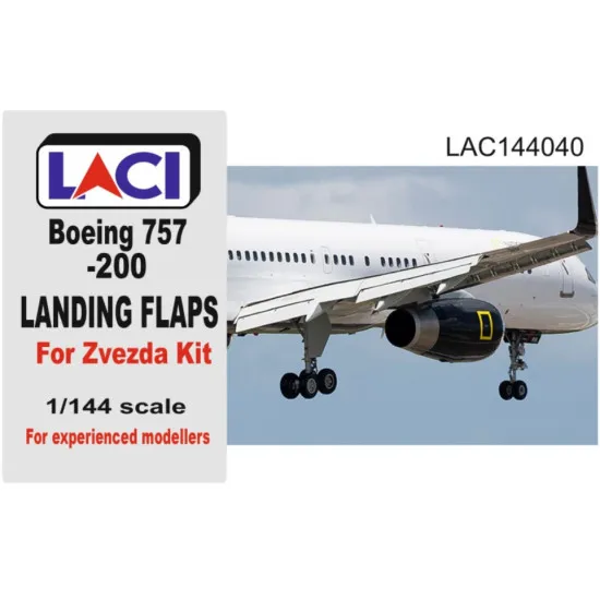 Laci 144040 1/144 Boeing 757-200 Landing Flaps For Zvezda Kit
