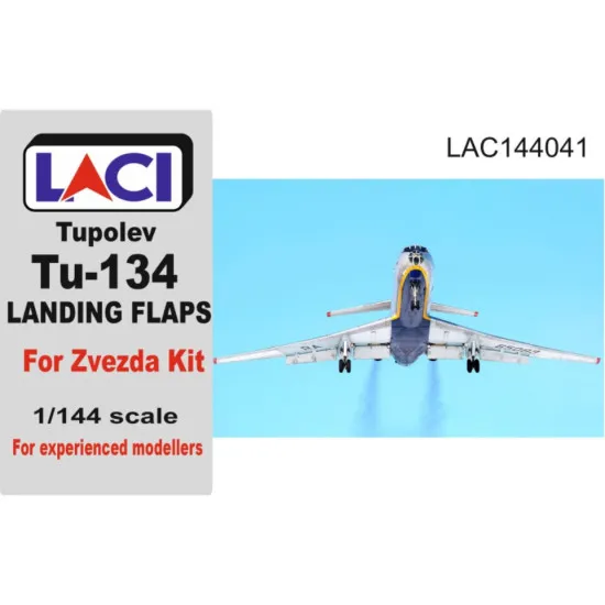 Laci 144041 1/144 Tupolev Tu-134 Landing Flaps For Zvezda Kit