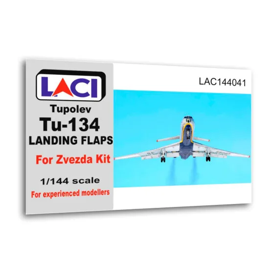 Laci 144041 1/144 Tupolev Tu-134 Landing Flaps For Zvezda Kit