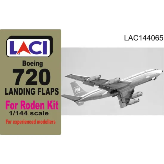 Laci 144065 1/144 Boeing 720 Landing Flaps For Roden Kit Resin