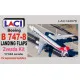 Laci 144076 1/144 Boeing 747-8 Landing Flaps For Zvezda Kit Resin