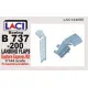 Laci 144085 1/144 Boeing 737-200 Landing Flaps Resin For Eastern Express Kit