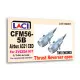 Laci 144087 1/144 Cfm56-5b Airbus A321 Ceo Thrust Reverser Engines 2pcs Zvezda