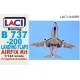 Laci 144089 1/144 Boeing 737-200 Landing Flaps For Airfix Resin