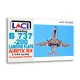 Laci 144089 1/144 Boeing 737-200 Landing Flaps For Airfix Resin
