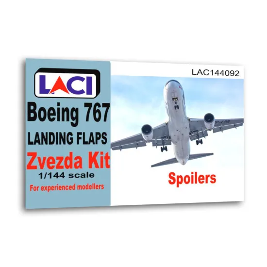 Laci 144092 1/144 Boeing 767 Landing Flaps For Zvezda Kit Resin Laci 144092 1/144 Boeing 767 Landing Flaps For Zvezda Kit Resin