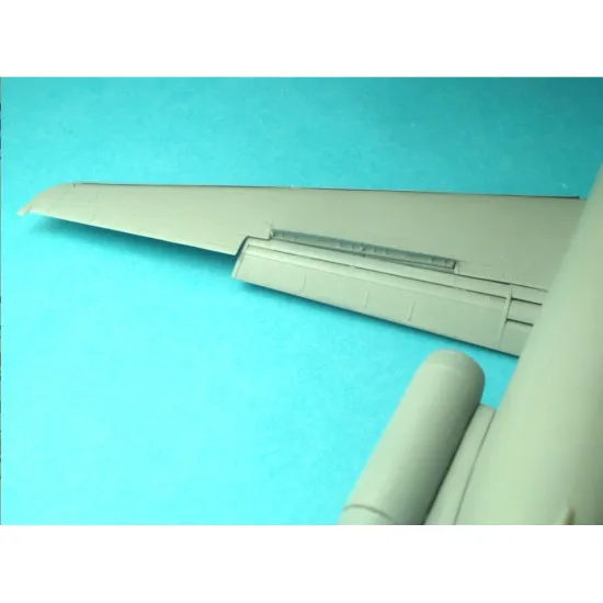 Laci 144111 1/144 Jt8d-7 Spoilers Flaps Douglas Dc-9-30 Landing Configuration