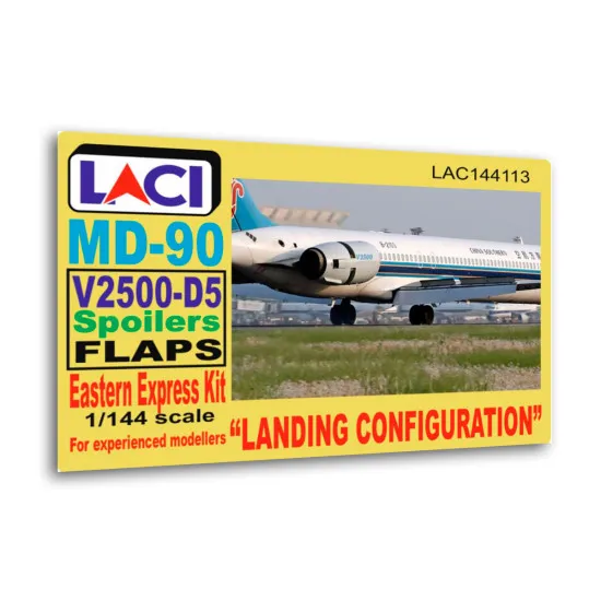 Laci 144113 1/144 V2500-d5 Spoilers Flaps Douglas Md-90 Landing Configuration