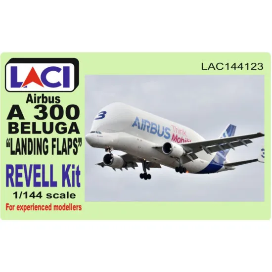 Laci 144123 1/144 Airbus A300 Beluga Landing Flaps For Revell Kit