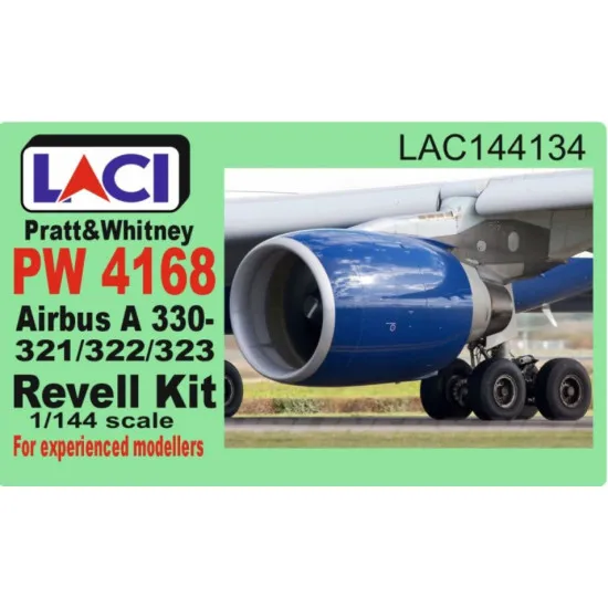 Laci 144134 1/144 Pratt Whitney Pw 4168 Engine Airbus A330-321/322/323 Revell Laci 144134 1/144 Pratt Whitney Pw 4168 Engine Airbus A330-321/322/323 Revell