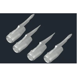 Laci 144138 1/144 Cfm56-5c Engines 4pcs Airbus A340 For Revell Kit Resin